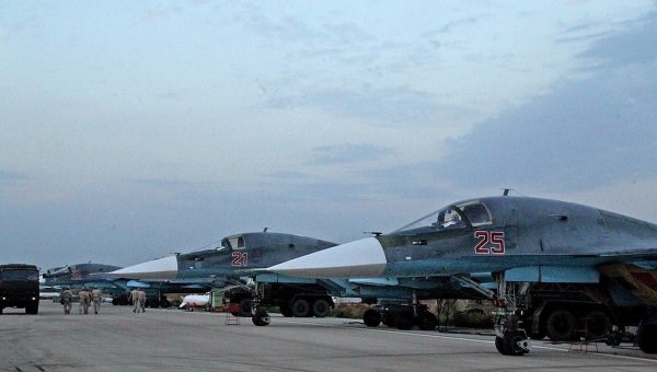 
Tiêm kích bom đa năng Su-34 từng làm mưa làm gió ở Syria.
