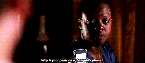 
“Sam, why is your pennies on a dead girl’s phone?” - Sam, tại sao thằng nhỏ của anh lại có trên điện thoại của cô gái đã chết?

