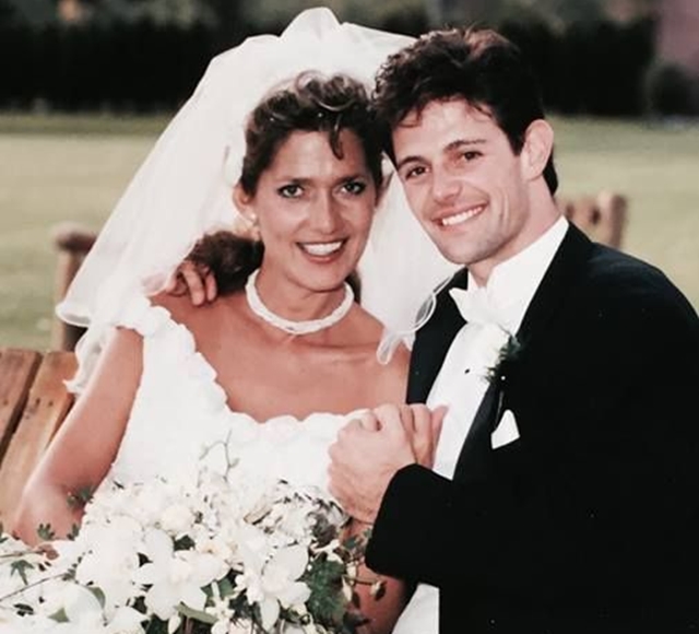 
Caroline và người chồng thứ hai kết hôn năm 1992.

