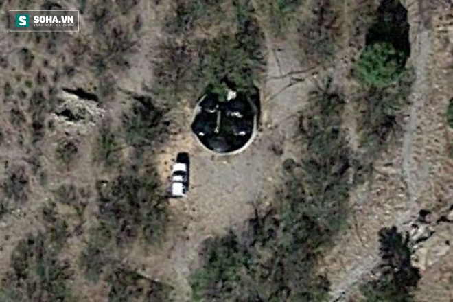 
Hình ảnh nghi vấn đĩa bay do Google Earth ghi được.
