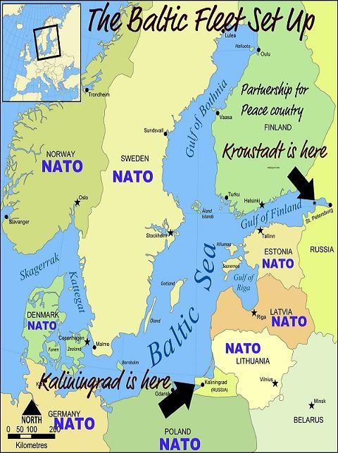 
Vị trí chiến lược quan trọng của Kanilingrad và Belarus đối với cả Nga và NATO.
