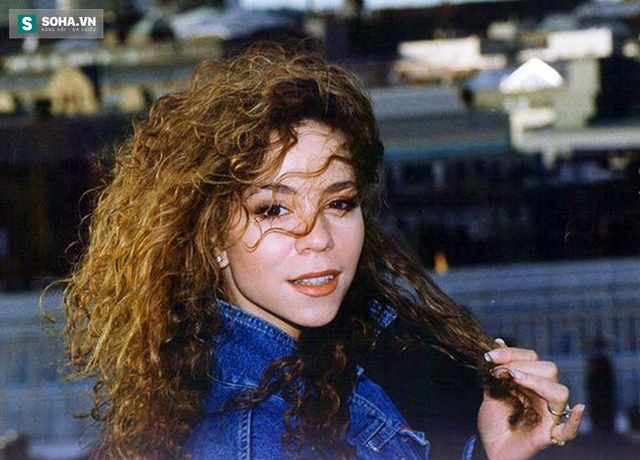 
Diva Mariah Carey thời trẻ.
