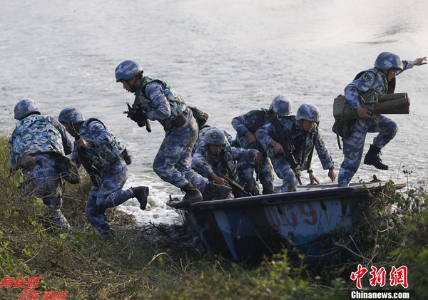 Trung Quốc hiện có 2 lữ đoàn Thủy quân lục chiến, trong đó ít nhất 1 lữ đoàn thuộc biên chế hạm đội Nam Hải, điều này cho thấy Bắc Kinh đang đặc biệt coi trọng phát triển và bành trướng sức mạnh quân sự xuống phía Nam