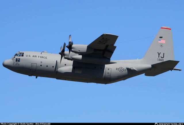 74-1660 USAF United States Air Force Lockheed C-130H Hercules (L-382) taken 19. Aug 2012 at Tokyo - Yokota AFB (OKO / RJTY) airport, Japan by Chofu Spotter - Aria H Kanzaki