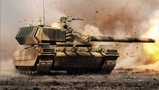 Theo Tổng giám đốc UVZ Oleg Sienko, đây là xe tăng chế hệ mới, không có đối thủ tương tự cả ở Nga và nước ngoài. Ảnh: Đồ họa siêu tăng Armata.