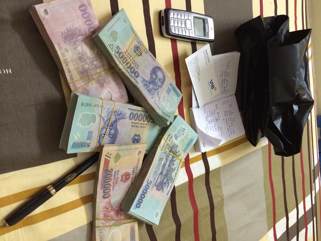 Số tiền mà Đào Bình Nguyễn nhặt được vào chiều nay