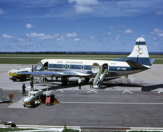 Một chiếc Vickers Viscount của Hãng hàng không Air Rhodesia.