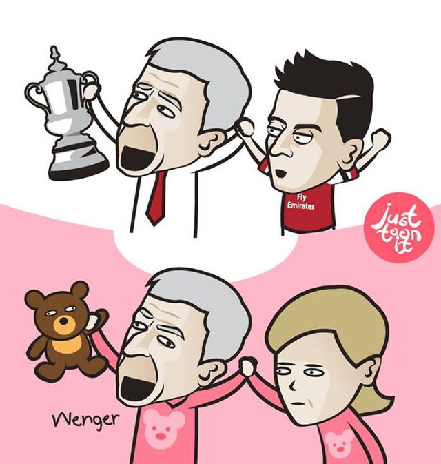 Wenger vẫn chưa hết sướng với cúp FA