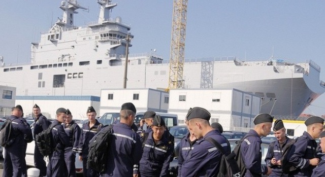 Ông Emmanuel Gaudez cho biết các thủy thủ Nga sẽ còn trở lại Pháp