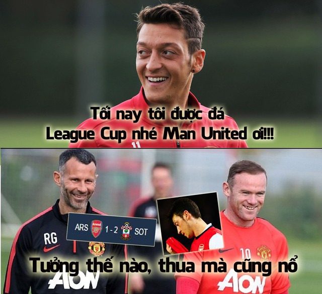 Quá đen cho Ozil