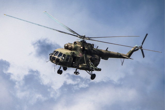 Mil Mi-8 là trực thăng chính của Không quân Nga. Đây cũng là một trong những loại trực thăng được sản xuất nhiều nhất trên thế giới.