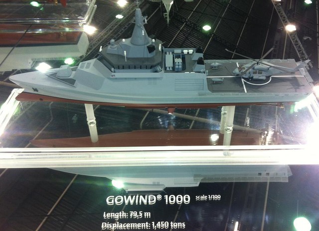 Tàu hộ tống lớp Gowind 1000.