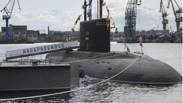 Chiếc tàu ngầm đầu tiên thuộc đề án 636.3 đóng cho Hạm đội biển Đen, tàu ngầm Novorossiysk.