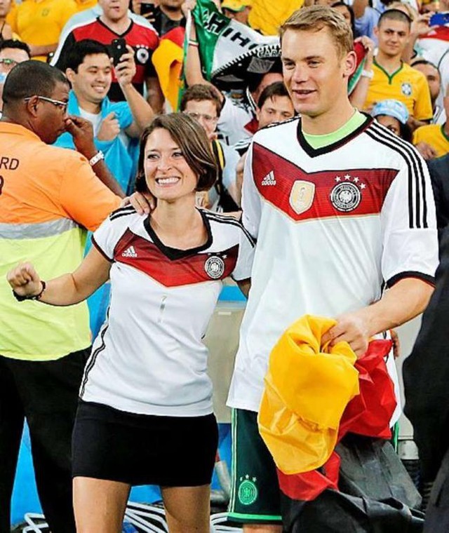Kathrin Gilch theo chân Neuer ở World Cup 2014