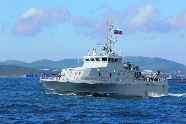 Tàu tuần tra thuộc đề án 21980 của Hải quân Nga.