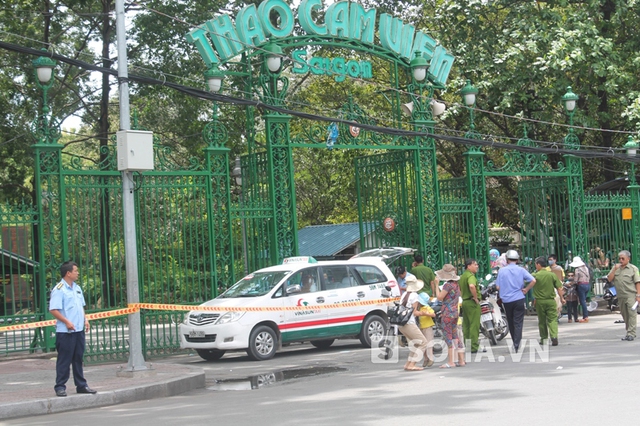 Vụ án mạng xảy ra ngay trước cổng công viên Thảo Cầm Viên (quận 1)