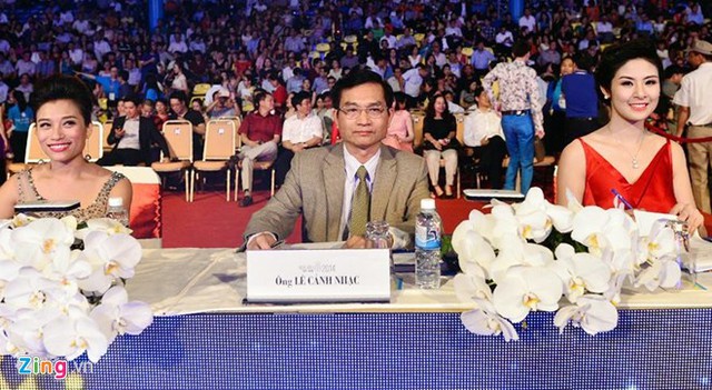 Ông Lê Cảnh Nhạc - Trưởng Ban giám khảo cuộc thi Hoa hậu Việt Nam 2014.