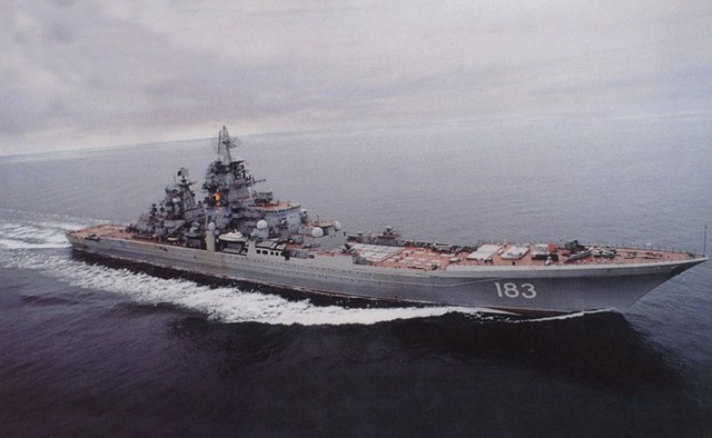 Pyotr Velikiy được trang bị 20 tên lửa chống hạm P-700 Granit. Ảnh minh họa: Gopixpic