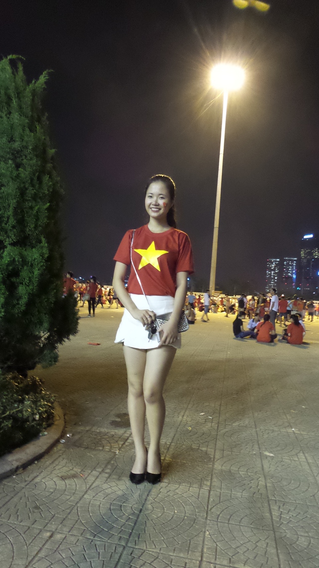 Mỹ Hạnh vẫn vui dù U19 Việt Nam thua trận, bởi đơn giản chủ nhà vẫn chơi rất hay!