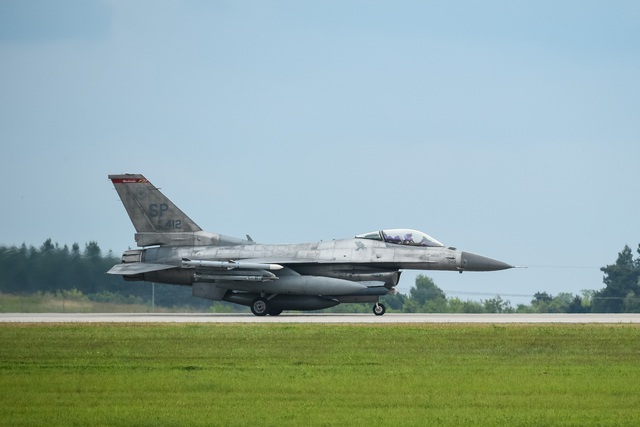 Máy bay F-16 của Không quân Mỹ.