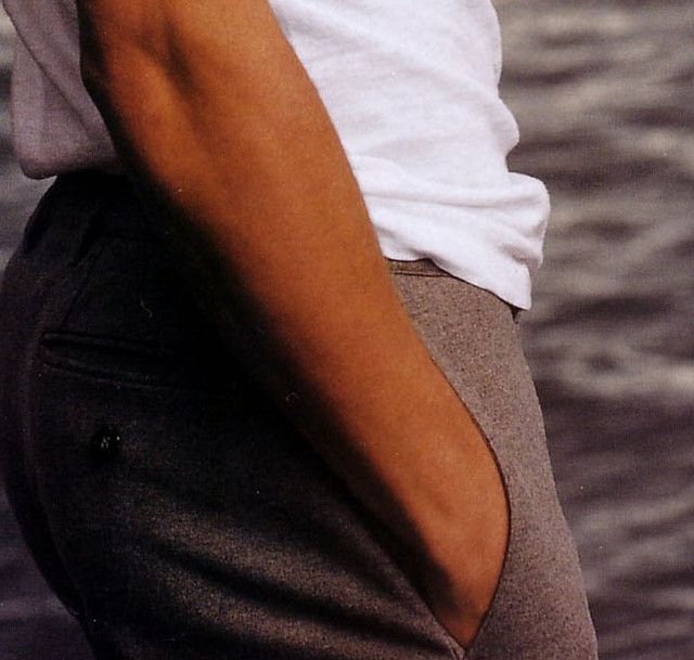 Rất nhiều phụ nữ bị mê hoặc bởi cặp mông hoàn hảo của Brad Pitt.
