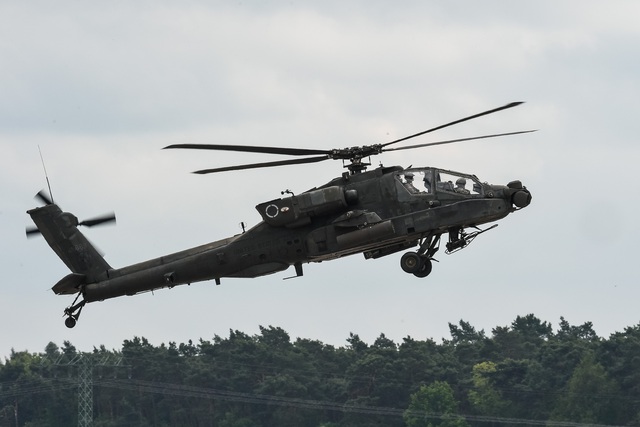 Trực thăng AH-64A Apache của quân đội Mỹ.