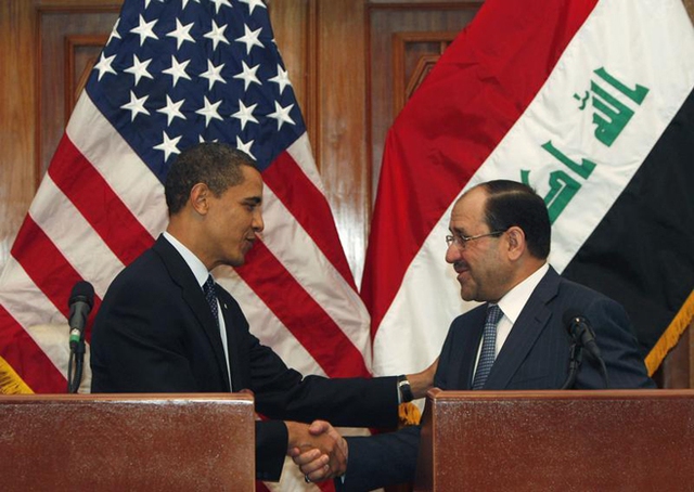 Mỹ đang tích cực giúp đỡ Iraq giải quyết khủng hoảng.