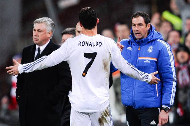 Ancelotti đang rất thành công với Real Madrid của Cris Ronaldo