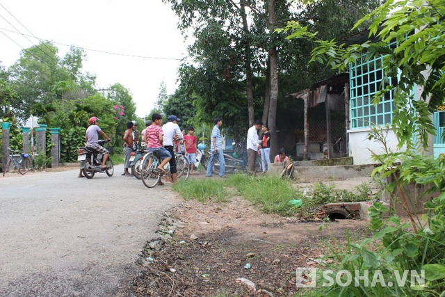 Hiện trường nơi 3 thanh niên gặp nạn tử vong khi đang truy đuổi nhóm cẩu tặc