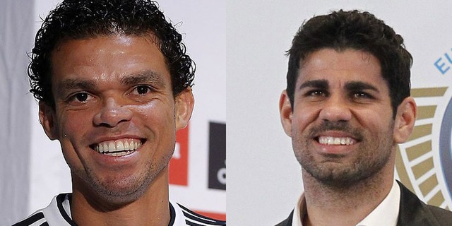 Sao điệu cười của Pepe và Costa giống nhau thế?