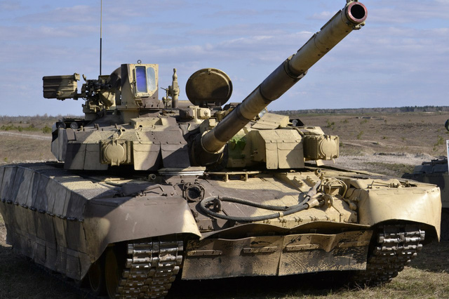 Xe tăng T-84 của quân đội Ukraine.