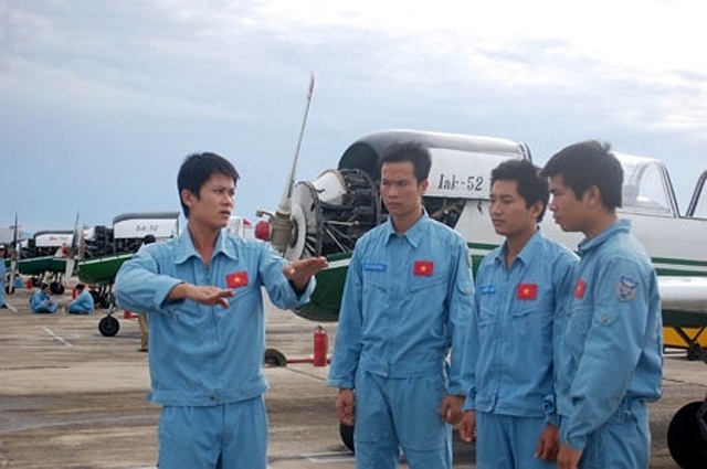 Những học viên đào tạo phi công