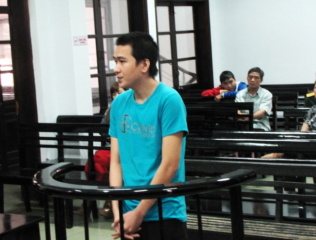 Bị cáo Nguyễn Quốc Dũng tại tòa.