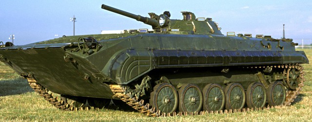 Xe chiến đấu bộ binh BMP-1 có khả năng sống sót trên chiến trường tương đối yếu