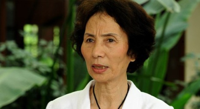 Bà Bùi Thị An - ĐBQH TP. Hà Nội (Ảnh: Xuân Hải)