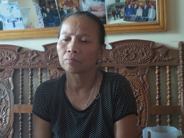 Bà Phòng Thị Phong chia sẻ với PV