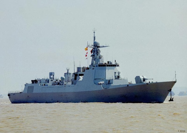 Tàu khu trục Type 052D hiện đại nhất của hải quân Trung Quốc.