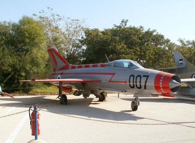 Chiếc MiG-21 hiện được trưng bày tại bảo tàng