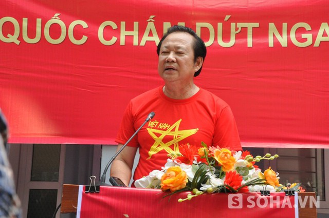 Chủ tịch Hội nghề cá Việt Nam Nguyễn Việt Thắng (Ảnh: Tuấn Nam)