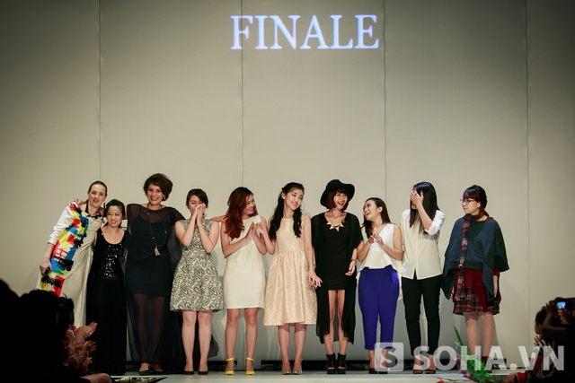 Đ&ecirc;m diễn đ&atilde; kết th&uacute;c tốt đẹp, tạo sự khởi đầu cho 8 nh&agrave; tạo mẫu trẻ.