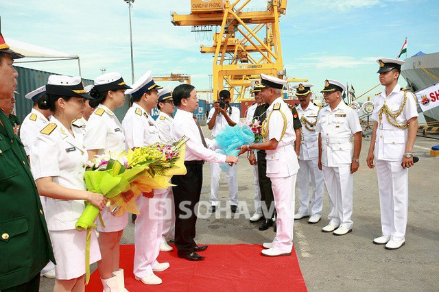 Đây là lần thứ 6 kể từ năm 2008 đến nay, tàu hải quân Ấn Độ đến thăm Hải Phòng.