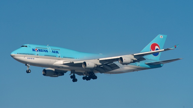 Tổng thống Hàn Quốc sẽ công du trên chiếc Boeing 747-400 của Korean Airlines