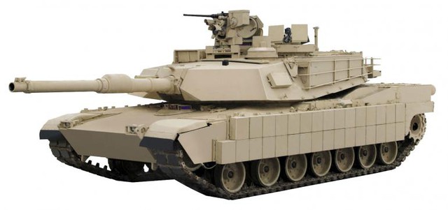 Xe tăng Abrams được gia cố bảo vệ bằng giáp phản ứng nổ ERA
