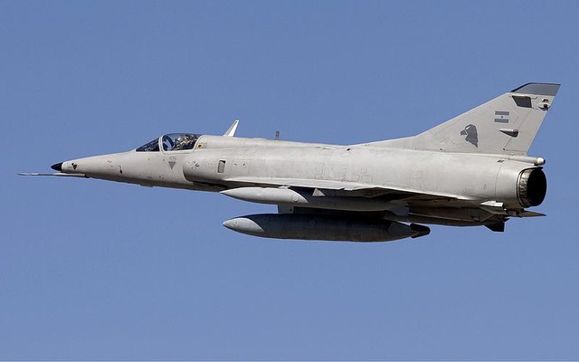 Máy bay chiến đấu Mirage của Không quân Argentina. Ảnh: Wiki