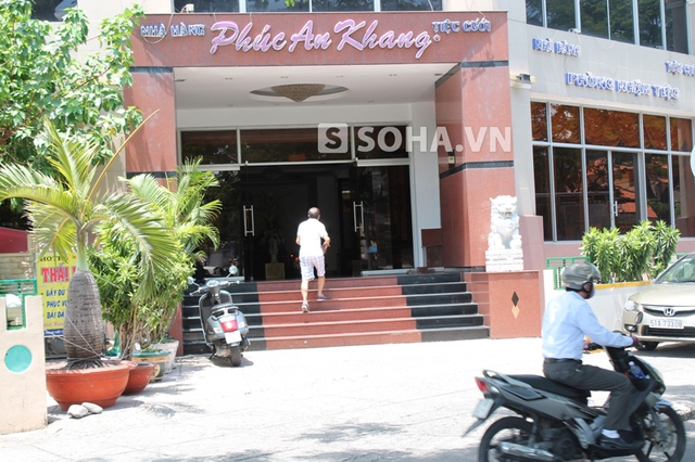Nhà hàng Phúc An Khang, nơi xảy ra vụ việc hy hữu khiến dư luận quan tâm trong những ngày qua.