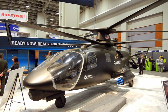 Mô hình trực thăng Sikorsky S-97 RAIDER.
