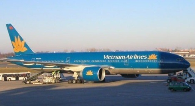 Một máy bay của Vietnam Airlines