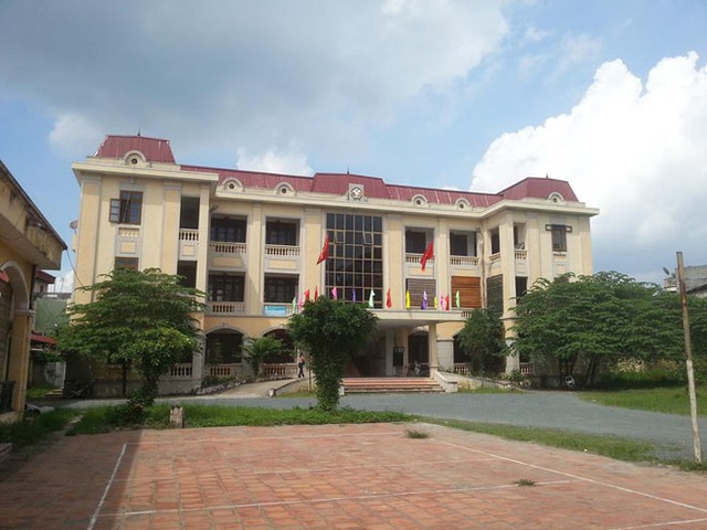 Trụ sở Đảng ủy - HĐND - UBND xã Chàng Sơn (Thạch Thất, Hà Nội).