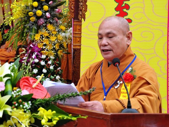 Hòa thượng Thích Thiện Nhơn, Quyền Chủ tịch Hội đồng trị sự Giáo hội Phật giáo Việt Nam.