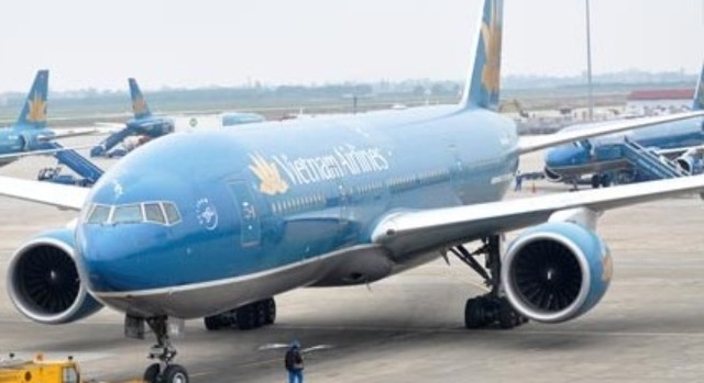 Một máy bay của Vietnam Airlines